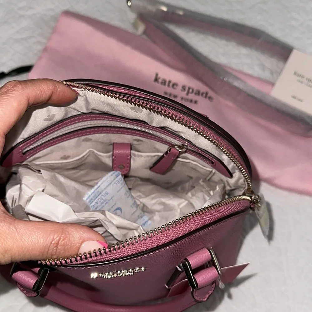 Kate Spade Sylvia Medium Dome Satchel in Blustery